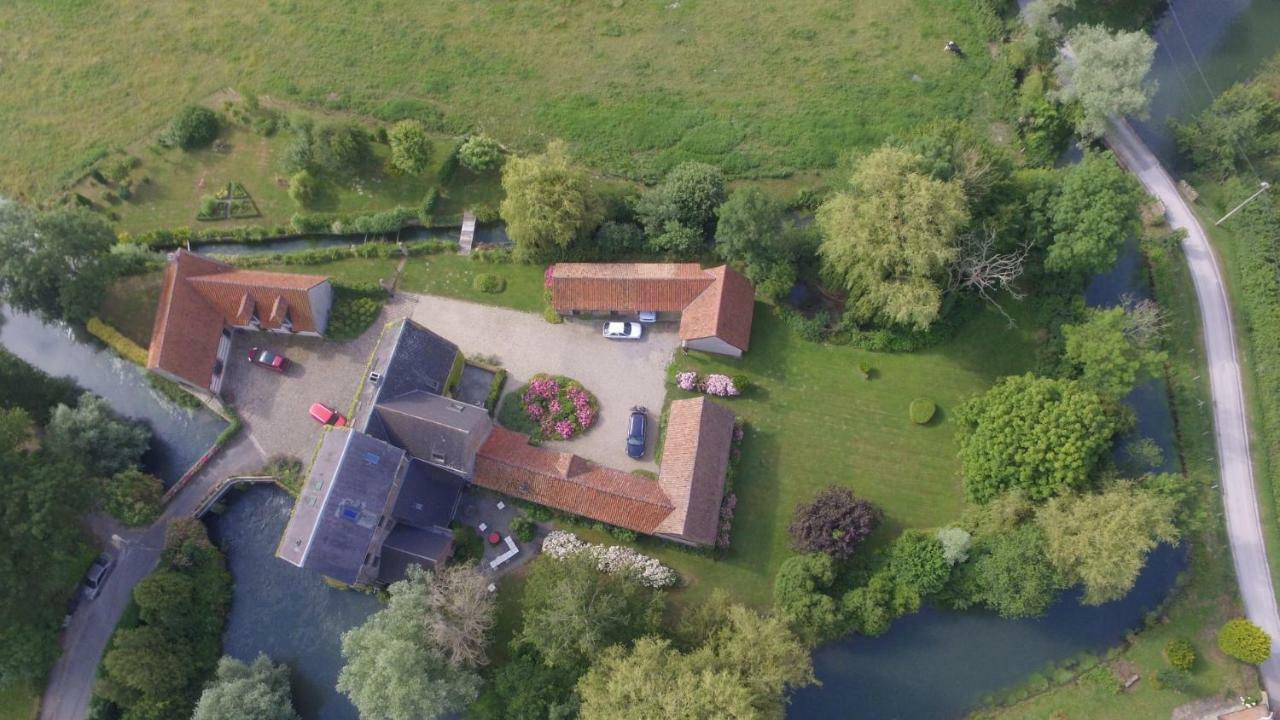 Le Moulin De Tigny Bed & Breakfast Bagian luar foto